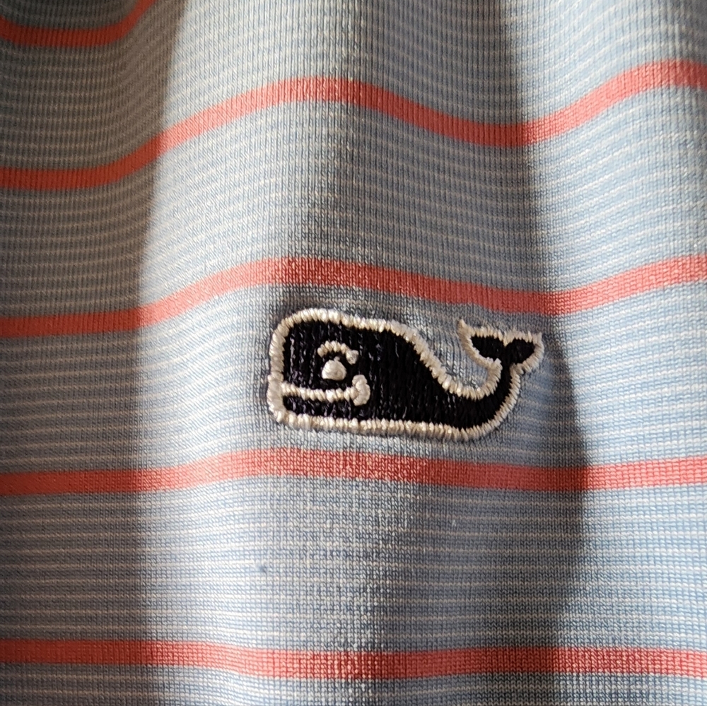 Vinyard Vines Striped Golf Shirt